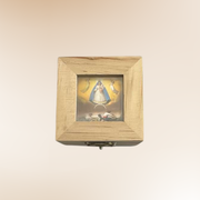 Caja para anillos de boda #006